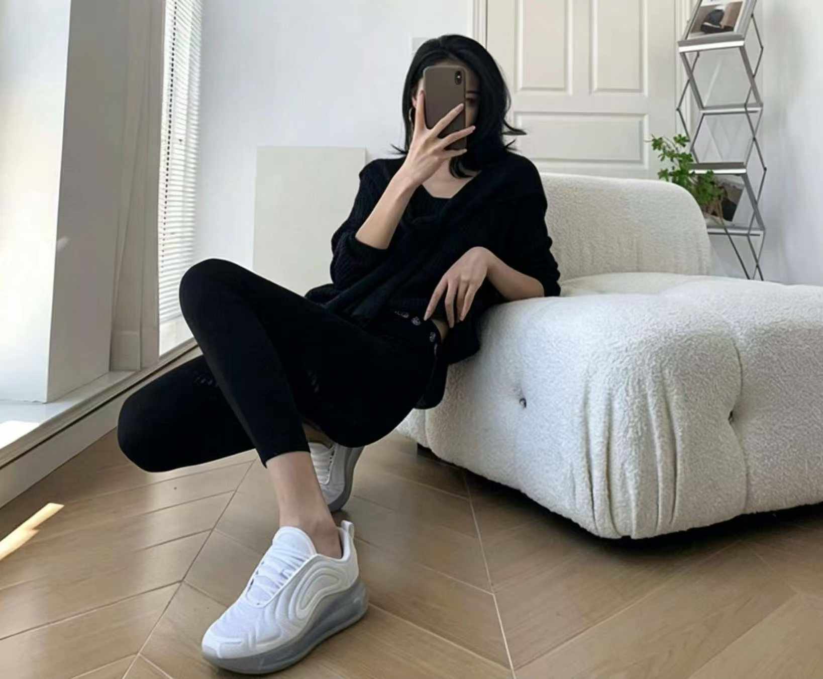 Spring New Fake Two-piece Loose Plain Knit Sweater - 132 Pieces - Bulk Stock Wholesale - Image 2