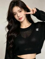 Spring Summer New Sexy Hollow Out Crochet Embroidered Long Sleeve Knit Top - 210 Pieces Bulk Stock Wholesale - Image 4