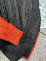 Spring New Vintage Twisted Bubble Sleeve Knit Pullover Sweater - 261 Pieces Bulk Stock Wholesale - Image 3