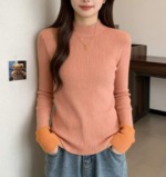 230 Pieces New Autumn Winter Loose Mock Neck Pullover Sweaters Stock Wholesale - Image 3