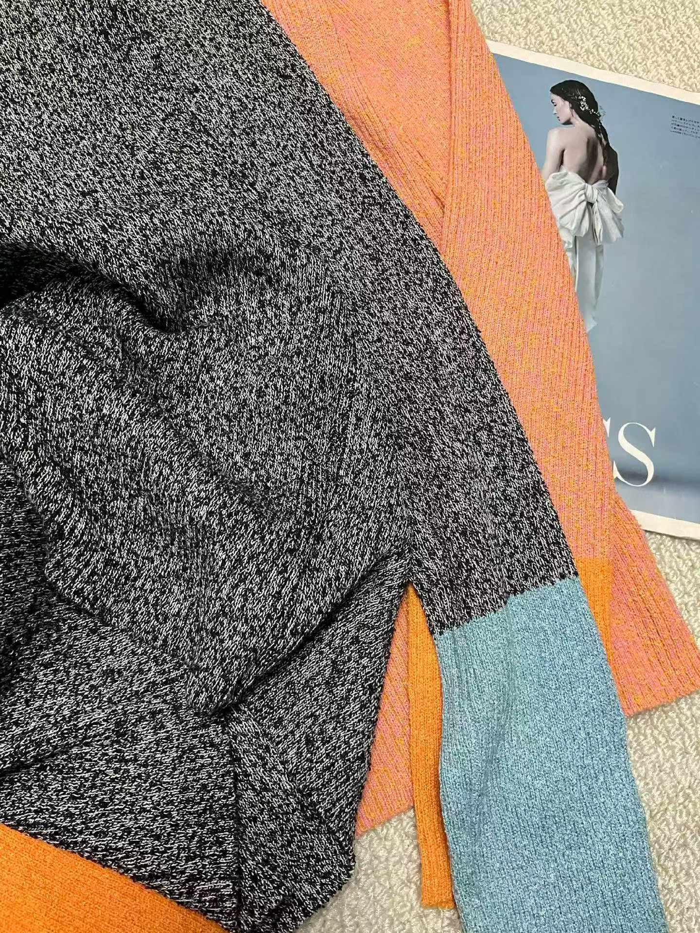 230 Pieces New Autumn Winter Loose Mock Neck Pullover Sweaters Stock Wholesale - Image 2