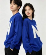 Clearance Stock Unisex Oversized Klein Blue Retro Lazy Autumn Winter Sweater, Around 70 Pieces - Image 2