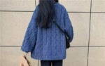 Autumn Winter Vintage Loose Cable Knit Cardigan Sweater, 220 Pieces Bulk Stock Wholesale - Image 2