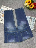 New Spring Summer Ripped Design Loose Trendy Men's Jeans, Approx 390 Pieces, Bulk Wholesale Stock Clearance - Image 8