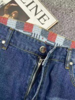 New Spring Summer Ripped Design Loose Trendy Men's Jeans, Approx 390 Pieces, Bulk Wholesale Stock Clearance - Image 3