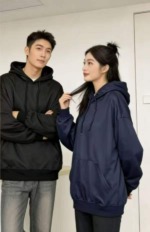 New Spring Autumn Loose Plain Unisex Hoodies, 3040 Pieces Bulk Stock Wholesale for Export - Image 5