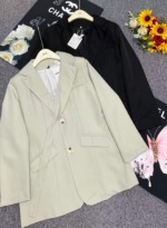 Designer Style Fall Premium British Elegant Blazer, About 800 Pcs, Bulk Wholesale Stock Lot - Image 1