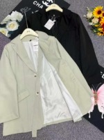 Designer Style Fall Premium British Elegant Blazer, About 800 Pcs, Bulk Wholesale Stock Lot - Image 8