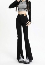 650pcs New Spring Summer High Waist Slim Stretch Narrow Straight Cigarette Denim Jeans Bulk Stock Wholesale - Image 5
