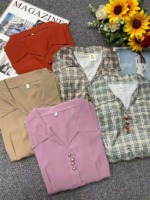Summer New Retro Slim Short Sleeve Tie-Waist Mom Dress, 1190 Pieces Bulk Stock Wholesale Clearance - Image 2