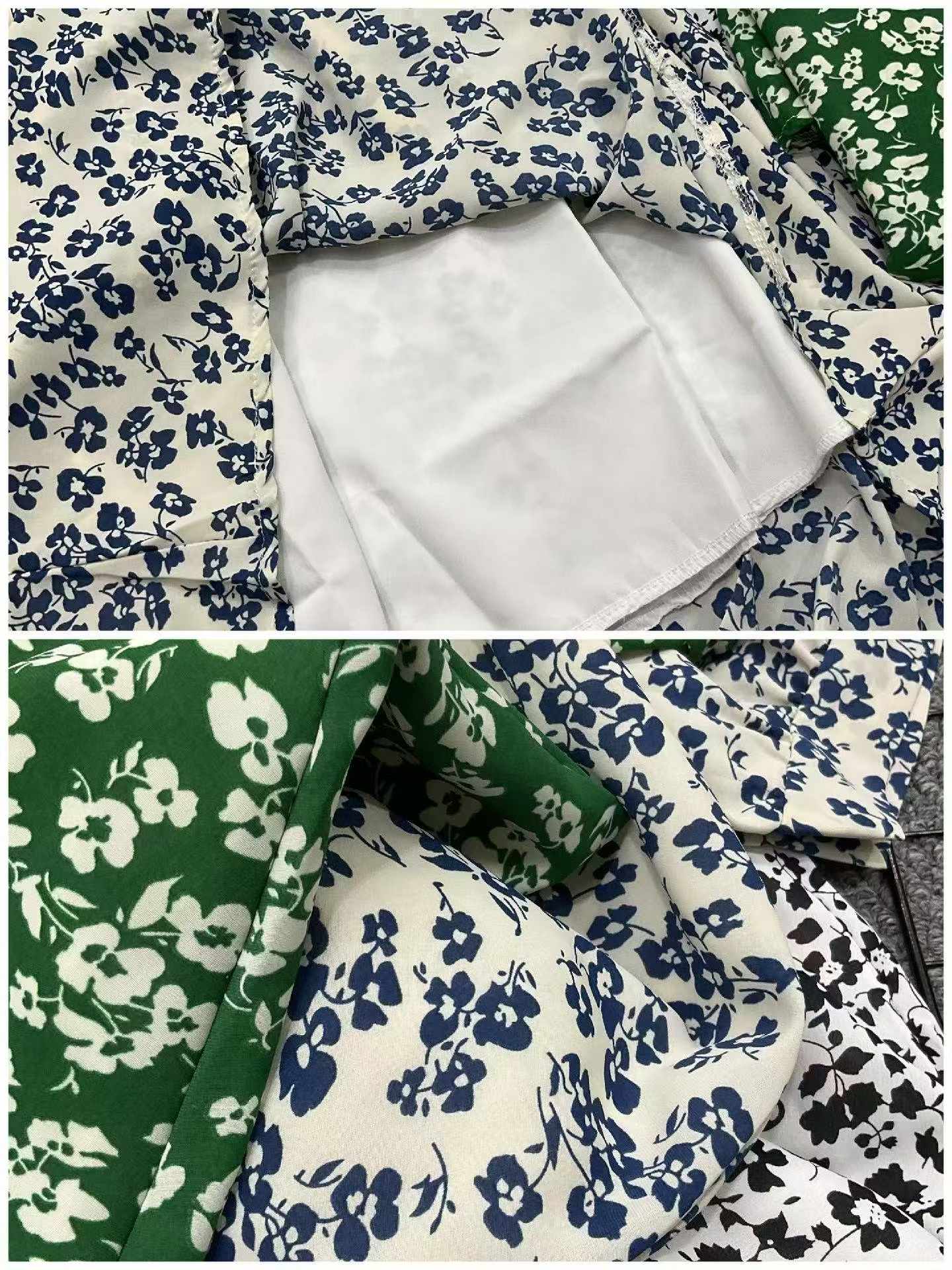 New Summer Vintage Floral Dresses, Approximately 160 Pieces, Bulk Stock Clearance Wholesale - Image 2
