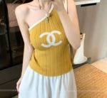 Summer New Chic One-shoulder Knit Short Sleeve T-shirt, Around 150 Pieces, Wholesale Clothing Stock Lot - Image 6