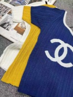 Summer New Chic One-shoulder Knit Short Sleeve T-shirt, Around 150 Pieces, Wholesale Clothing Stock Lot - Image 2