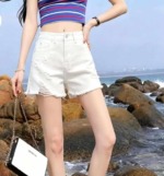 Summer New Retro Washed Cotton Ripped Denim Shorts, Individual Pack With Tag, S-5XL, Around 200 Pcs - Image 3