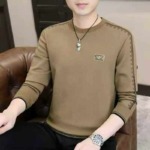 Full Clear Wholesale Bulk Men's Crewneck Long Sleeve Loose Sweatshirt - 522 Pieces Total - Image 1