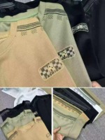 Full Clear Wholesale Bulk Men's Crewneck Long Sleeve Loose Sweatshirt - 522 Pieces Total - Image 3