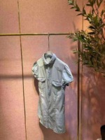 Clearance Stock Vintage Washed Denim Shirts For Women, 46 Pieces Total, Size S-XL, Individual Packing - Image 6