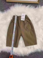 383 Pcs Kids Japanese Style Casual Cargo Pants Stock Lot For Wholesale - Image 8