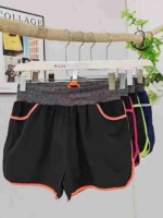 About 9800 Pieces High Quality Women's Sports Fitness Shorts Clearance Stock - US Paul Brand Series - Image 6
