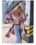Clearance Stock Mid-length Plaid Shirt Jacket, Approx 130 Pieces Sizes S-2XL - Image 2