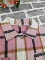 Clearance Stock Mid-length Plaid Shirt Jacket, Approx 130 Pieces Sizes S-2XL - Image 1