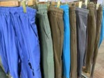 1380 Pieces Linen Cotton Cropped Pants With Zipper, Individual Packing - Image 7