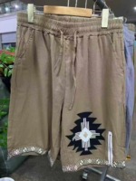 1380 Pieces Linen Cotton Cropped Pants With Zipper, Individual Packing - Image 3