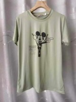Cartoon Creative Mickey Women's Short Sleeve T-Shirt Summer Casual Tops S-XL, Around 6800 Pieces Total, 10 Pieces Per Pack - Image 4