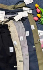 Style M010 Spring Summer Men's Twill Cargo Pants 1100 Pieces Sizes S-5XL - Image 3