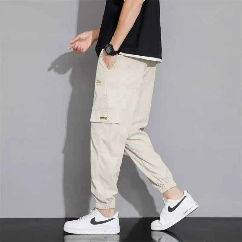 Style M010 Spring Summer Men's Twill Cargo Pants 1100 Pieces Sizes S-5XL - Image 2
