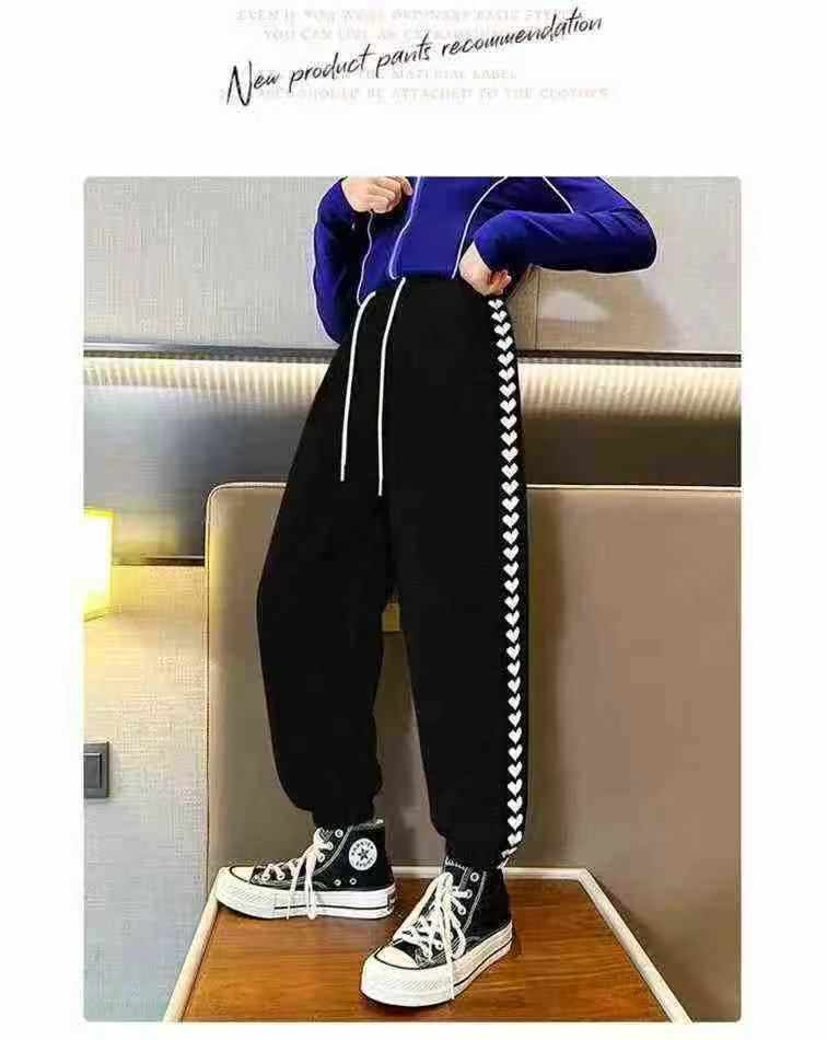 Around 1000 Pcs High Quality Older Kids Fleece Lined Fall Winter Casual Jogger Sweatpants - Image 1