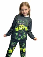 Clearance 10.2 CNY Unisex Kids Hooded Sweatshirt Suits, Size 3Y-14Y, Individual Packing, Around 2300 Sets - Image 9