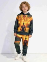 Clearance 10.2 CNY Unisex Kids Hooded Sweatshirt Suits, Size 3Y-14Y, Individual Packing, Around 2300 Sets - Image 6