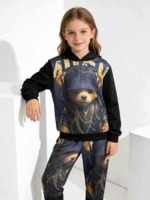 Clearance 10.2 CNY Unisex Kids Hooded Sweatshirt Suits, Size 3Y-14Y, Individual Packing, Around 2300 Sets - Image 5