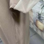 2025 High-end Design Striped Color-block Women's Fashion Patchwork Blouse, S-XL, Approx 92 Pieces, Individual Original Packaging - Image 3