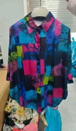2467 Pieces Women's Middle-Aged Blouses & Sun Protection Shirts, Sizes 3-5-7 Bulk Stock Wholesale - Image 7