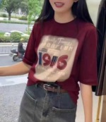 Mixed Cotton Men & Women T-Shirts 2100PCS Bulk Chinese Clothing Stock Clearance - Image 9