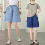 About 210 Pieces Women's Denim Shorts, Sizes S to 4XL, Individually Packed With Tags - Image 5