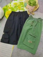 2000 Pcs Men's 5-inch Cargo Shorts, Loose Elastic Waist Casual Shorts for Middle-aged & Elderly Men Wholesale Stock Lots - Image 4