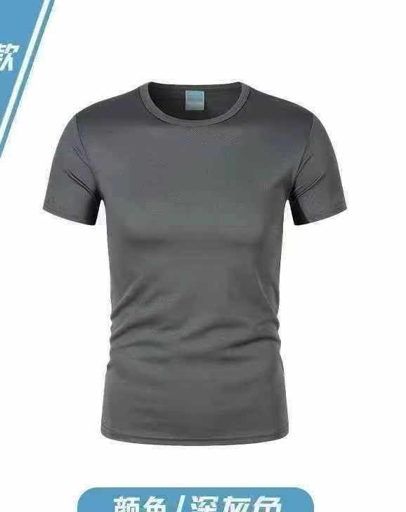 Over 20000 Pieces Men's Quick Dry Short Sleeve T-Shirts, 4 Colors, Sizes L-2XL, 10 Pieces Per Pack - Image 1