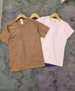 Over 3000 Pieces Plain Solid Pure Cotton Short Sleeve T-Shirts Stock Lot Bulk Wholesale - Image 8