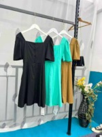New Style Short Sleeve Dresses 99PCS, One Size, 3 Colors, Individual Packing, Stock Lot Wholesale - Image 4