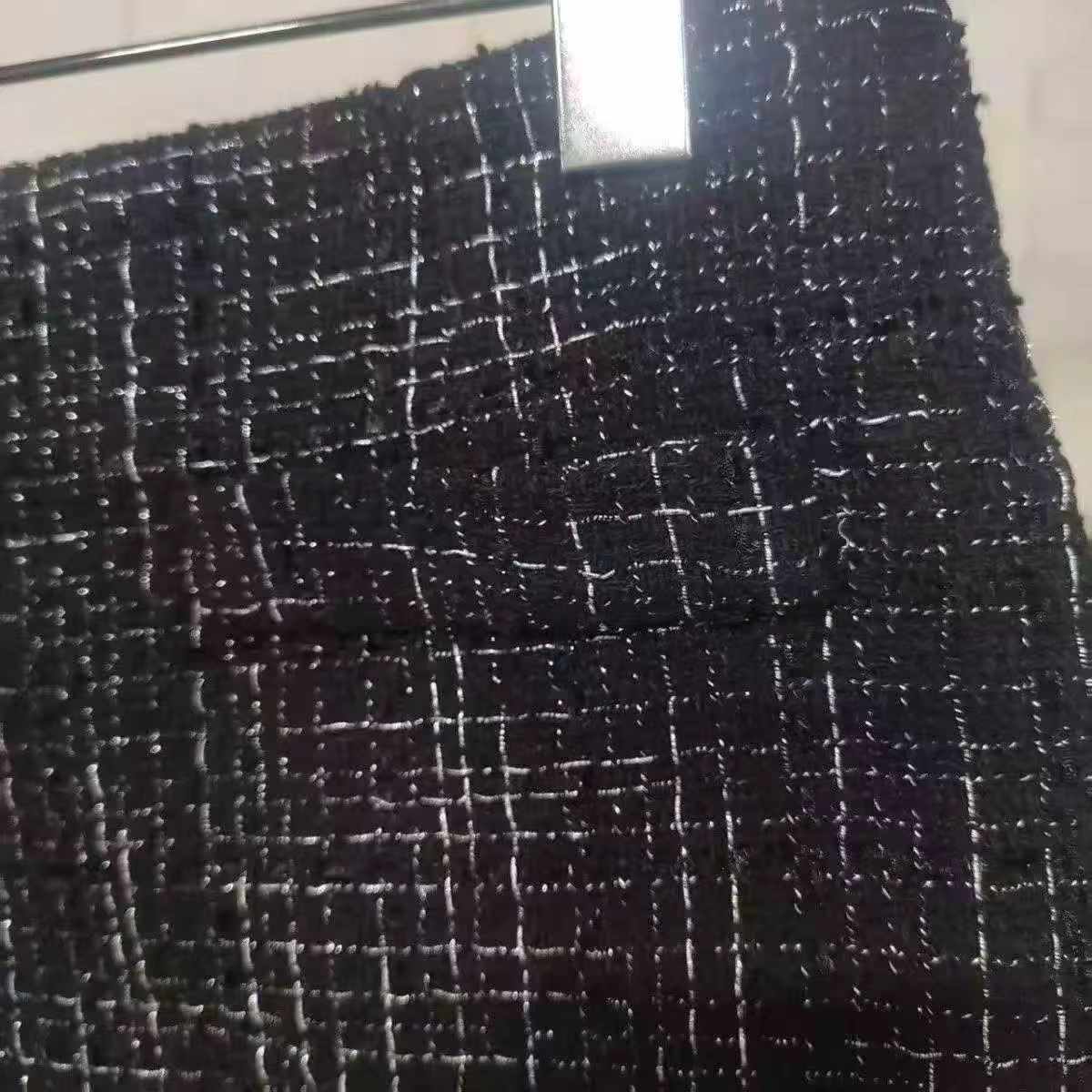 Black Slim Tweed Style New Woolen Midi Skirt, Sizes S/M/XL, Around 75 Pieces Bulk Stock Wholesale - Image 2