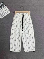 Bulk Clearance 285 Pieces New Summer Kids Cargo Anti-Mosquito Casual Straight Wide Leg Children Pants, Individual Packing Sizes 100-150 - Image 1