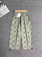 Bulk Clearance 285 Pieces New Summer Kids Cargo Anti-Mosquito Casual Straight Wide Leg Children Pants, Individual Packing Sizes 100-150 - Image 5