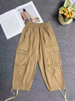 Bulk Clearance 285 Pieces New Summer Kids Cargo Anti-Mosquito Casual Straight Wide Leg Children Pants, Individual Packing Sizes 100-150 - Image 4