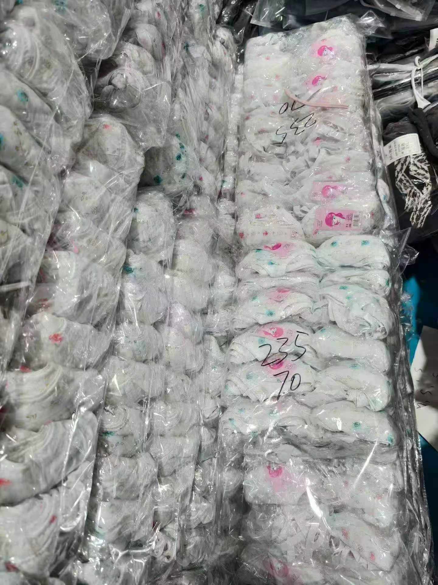 33000 Pieces Breathable Wire-free Adjustable Strap Women's Bra Spring Summer Thin Cotton Lined Stock Lot - Image 2