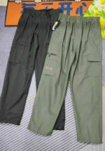 3000 Pieces Elastic Waist Beltable Straight Leg Cargo Pants, Individual Pack, Sizes XL XXL XXXL Bulk Clearance Wholesale - Image 9