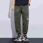 5000 Pieces Drawstring Cargo Pants, Sizes XL-XXXL, Individual Packing, Chinese Stock Lot Clearance - Image 9
