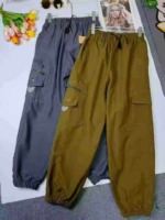 5000 Pieces Drawstring Cargo Pants, Sizes XL-XXXL, Individual Packing, Chinese Stock Lot Clearance - Image 2